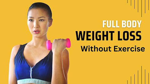 How to Lose Weight Fast Without Exercise l How To Lose Weight Fast without Workout.