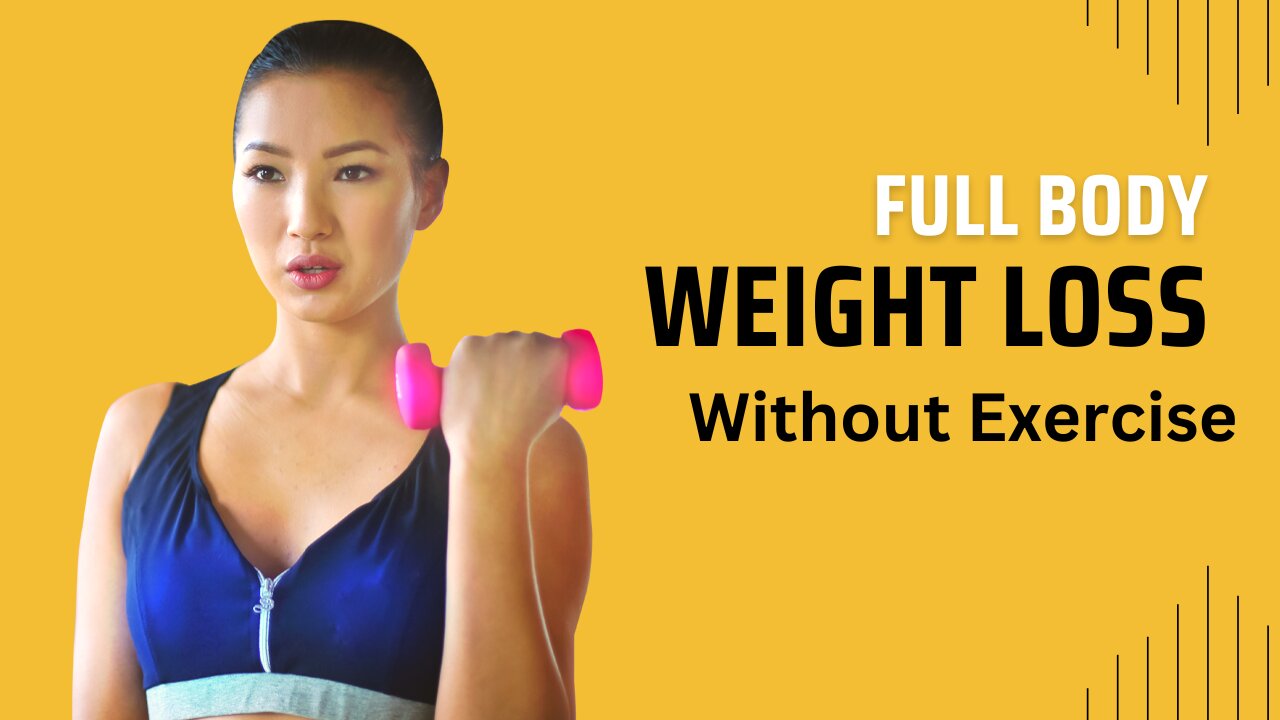 How to Lose Weight Fast Without Exercise l How To Lose Weight Fast without Workout.