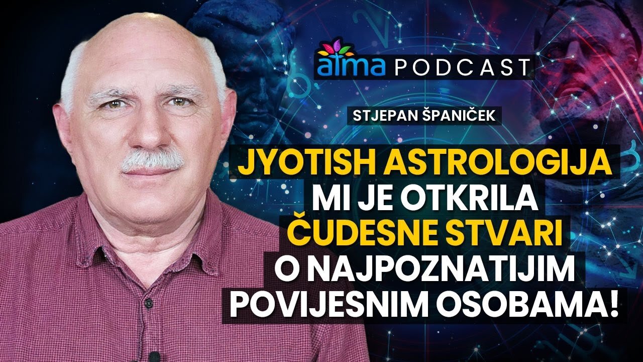 JYOTISH OTKRIVA BOŽJE AVATARE I ISTINU O VELIKIM POVIJESNIM OSOBAMA! _ STJEPAN ŠPANIČEK PODCAST