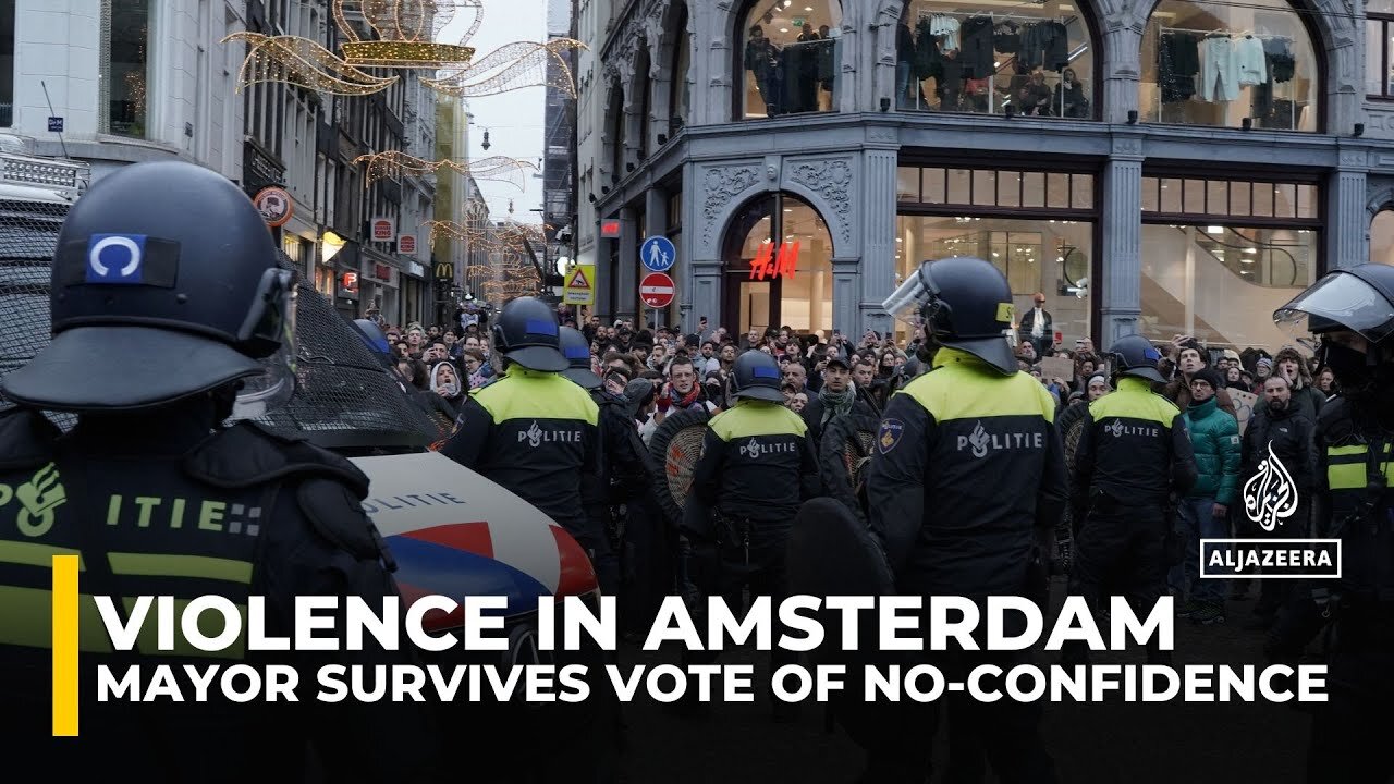 Violence in Amsterdam: Mayor survives vote of no-confidence