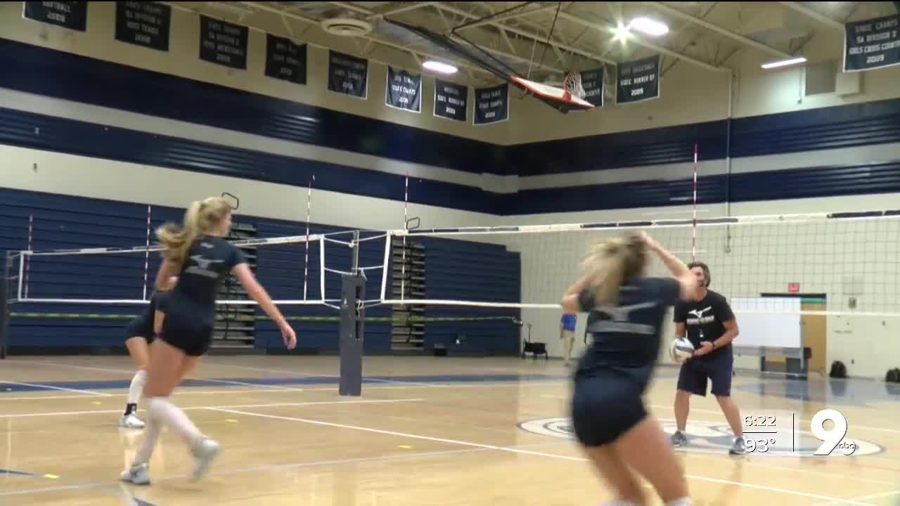 Ironwood Ridge Volleyball returns to practice