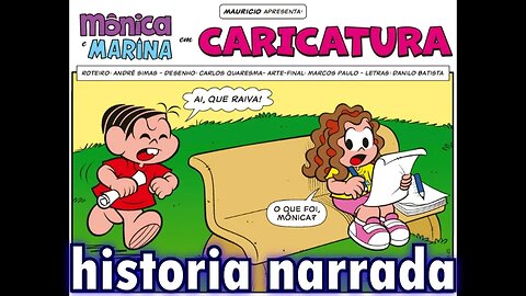 Mônica&Marina em-Caricatura | Gibis do Rapha