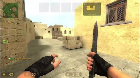 Counter Strike Source Dust 2 Bots #62 Only Knives