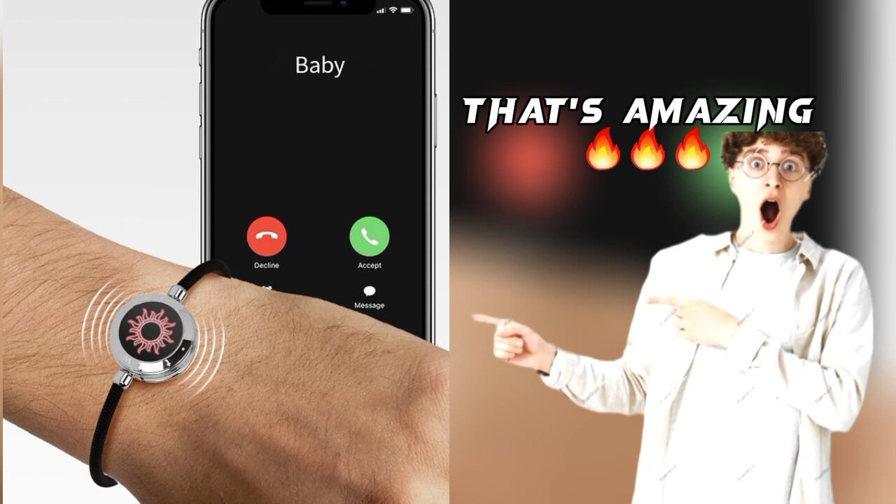 🔥🔥😱Remote vibrating bracelet for two people