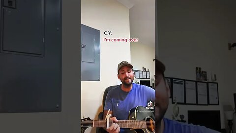 @ChrisYoung #imcominover #countrymusic #guitar #acoustic