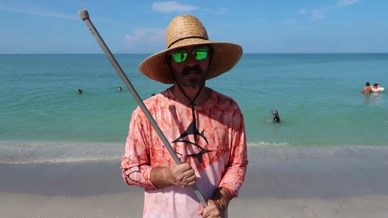 TheFamilyDoes Shark Teeth and Fossil Hunting on Caspersen Beach Florida