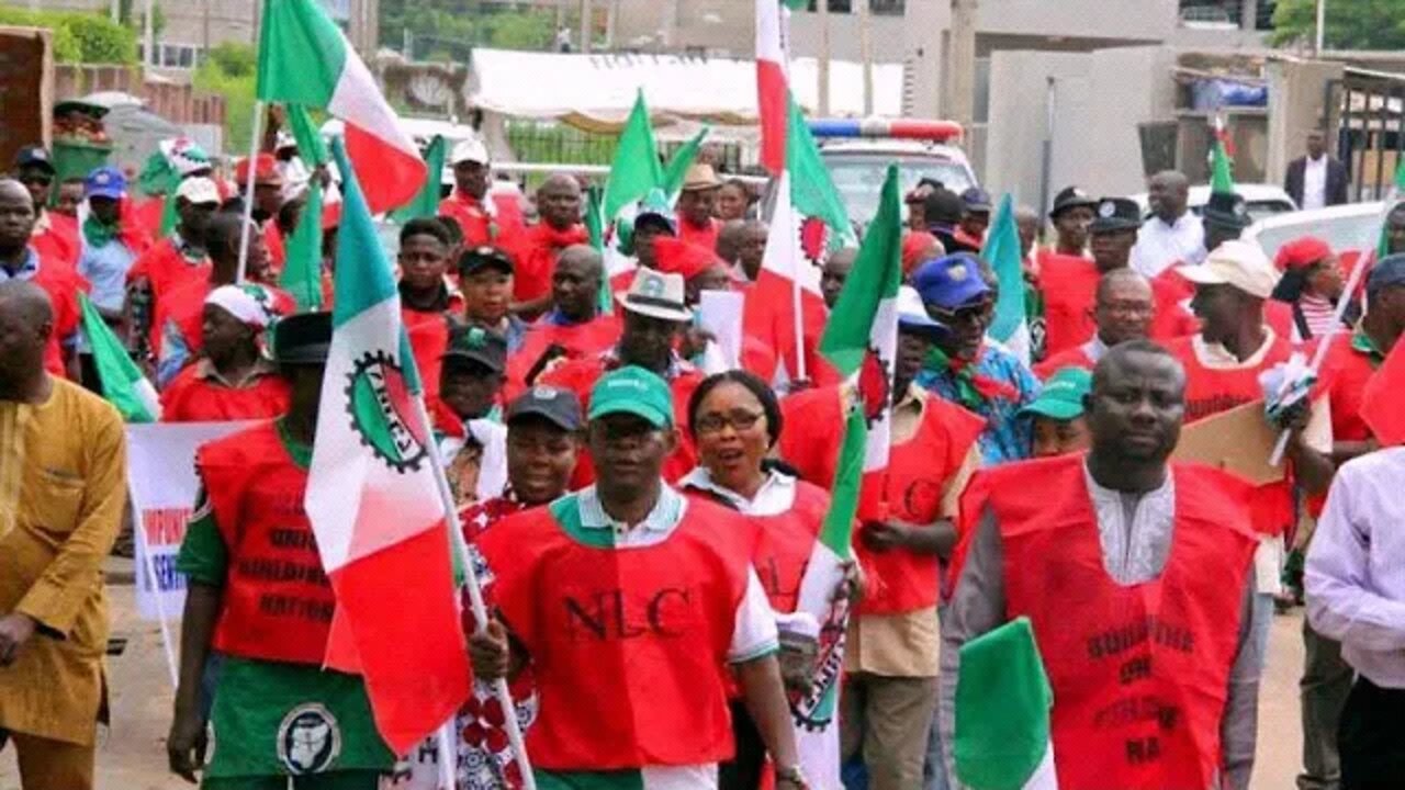 NLC asks Buhari to raise salaries by 50 percent. #news #politics