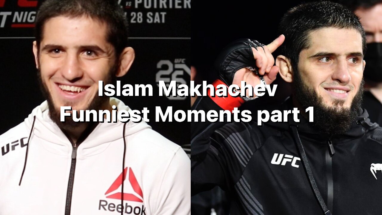 ISLAM MAKHACHEV FUNNIEST MOMENTS OF ALL TIME PART 1