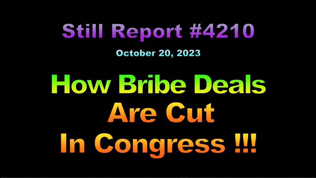 Is This How Bribe Deals Are Cut With Congress?, 4210