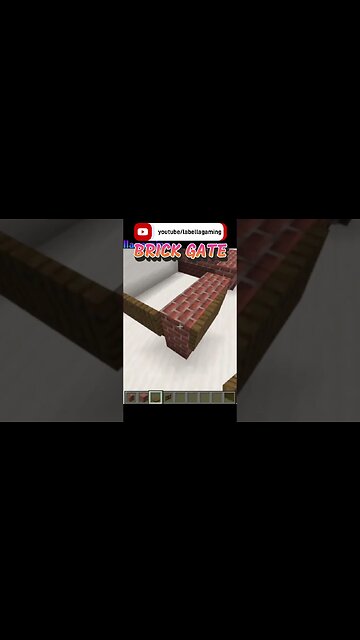 Brick Spruce Gate | Minecraft