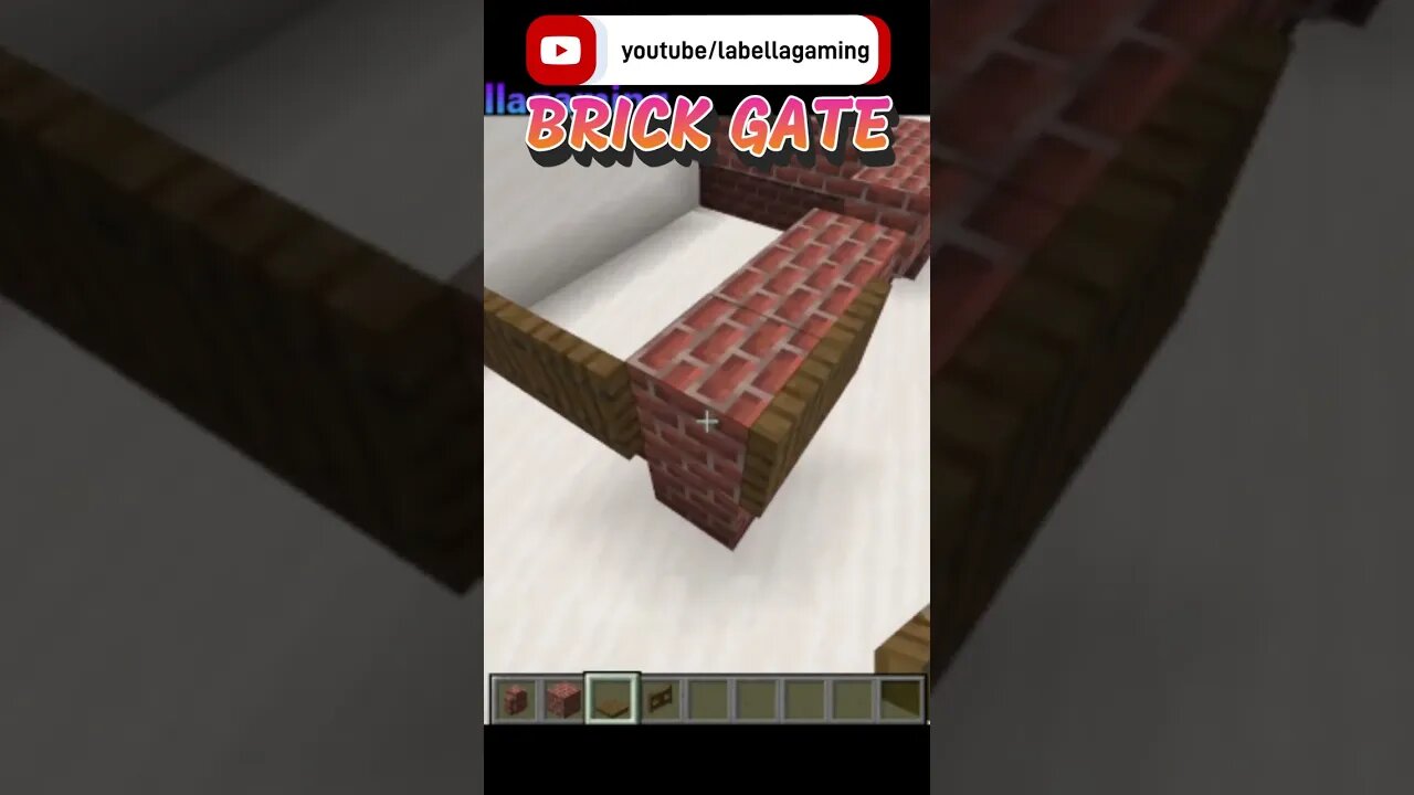 Brick Spruce Gate | Minecraft