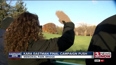 Kara Eastman makes final push for votes