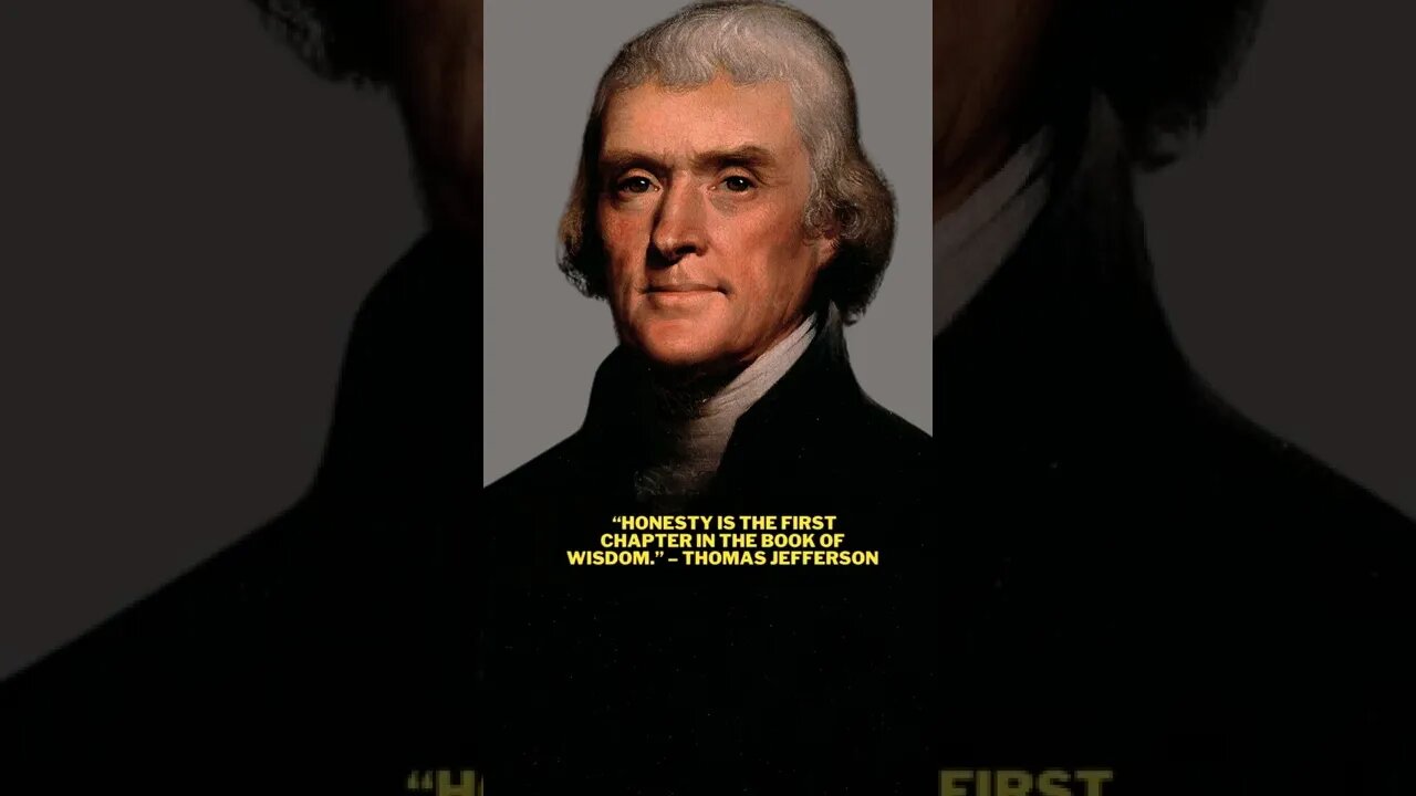 THOMAS JEFFERSON QUOTE THAT CAN CHANGE YOUR LIFE. #shorts #quotes