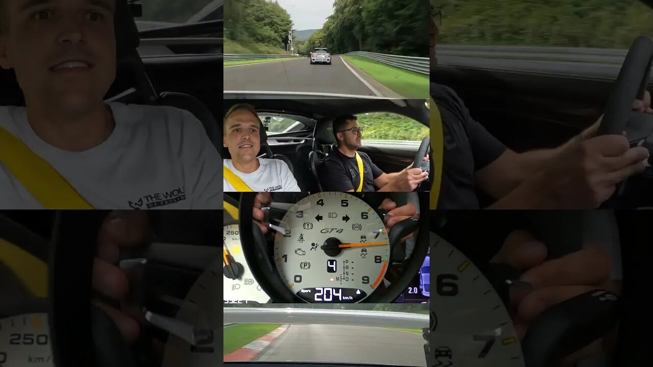 SHOCKED or Impressed? Porsche Cayman GT4 PUSHED by Megane R.S. // Nürburgring