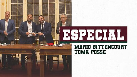 PRESIDENTE REELEITO, MÁRIO BITTENCOURT TOMA POSSE PARA MAIS TRÊS ANOS À FRENTE DO FLUMINENSE