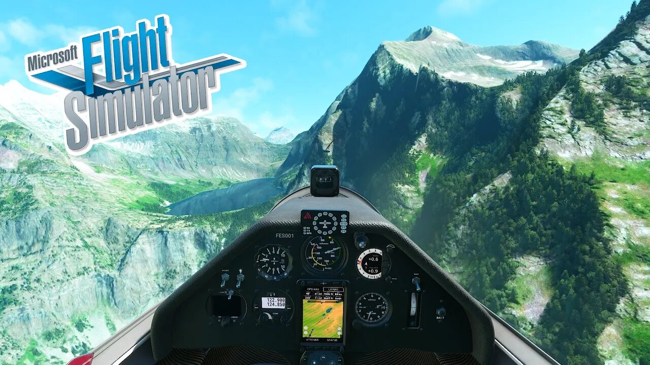 Flying the GotFriends Discus-2cFES in Glacier National Park! | MSFS 2020