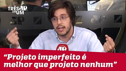 Joel Pinheiro: "Um projeto imperfeito é melhor do que projeto nenhum"