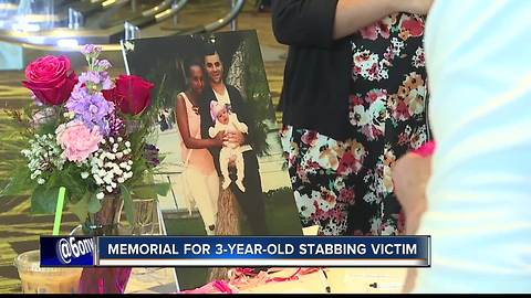 Public Memorial to be held Saturday for three-year-old stabbing victim