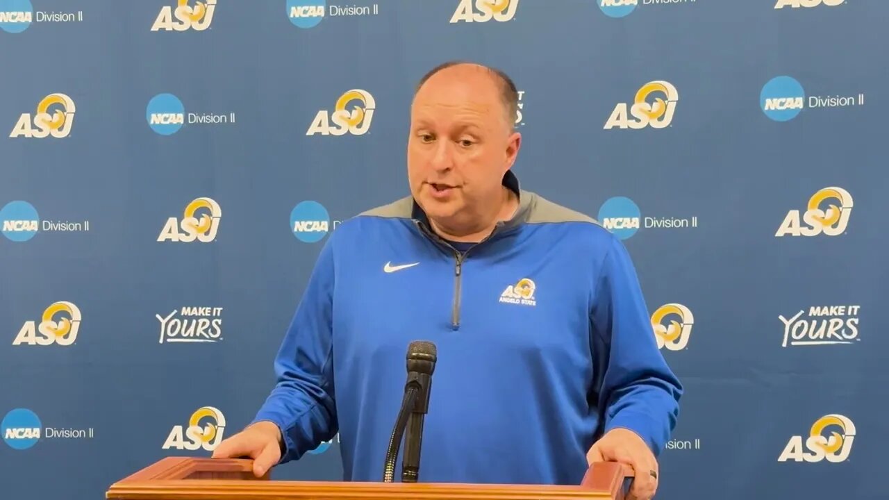 Angelo State Rambelles HC Chuck Waddington Ahead of West Texas AM