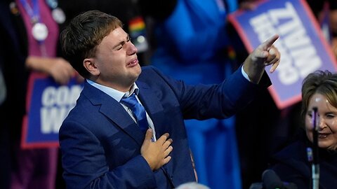 That's my dad': Tim Walz's son tears up during dad's DNC speech