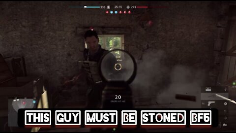 This guy must be stoned — Battlefield 5