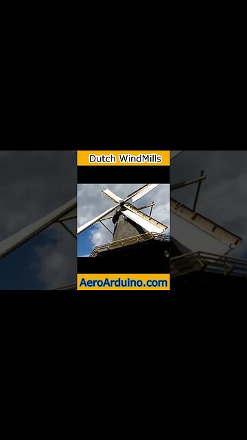 Beautiful Ancient #WindMills Still Working #AeroArduino