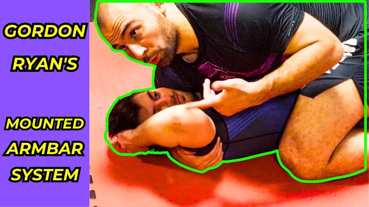 Gordon Ryan's Mounted Armbar System STEP BY STEP (Key details)
