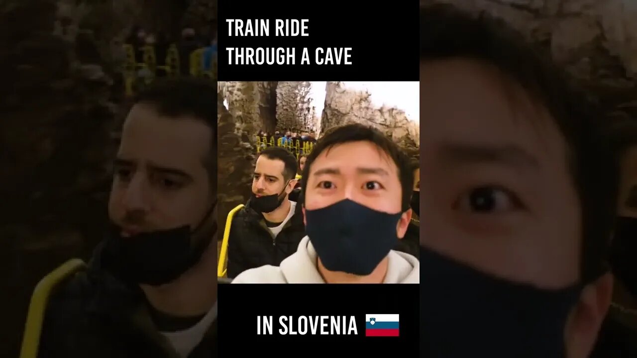 Train Ride Through A Cave in Sloveniaš® #travel #train