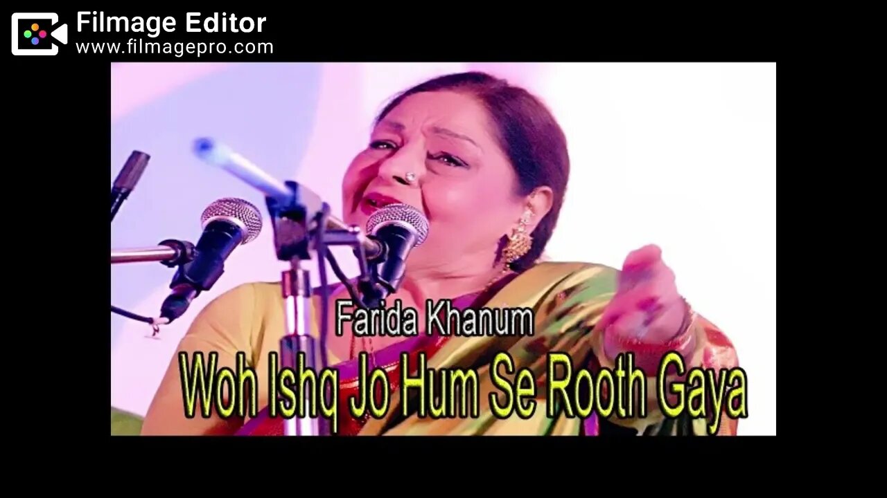 Woh Ishq Jo Hamse Rooth Gaya | Farida Khanum