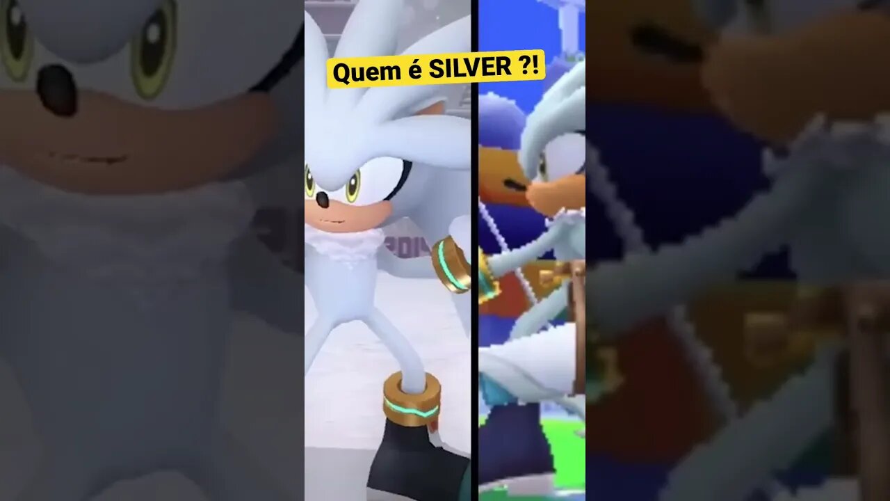 SONIC - Quem é SILVER the Hedgehog ?! 🤔