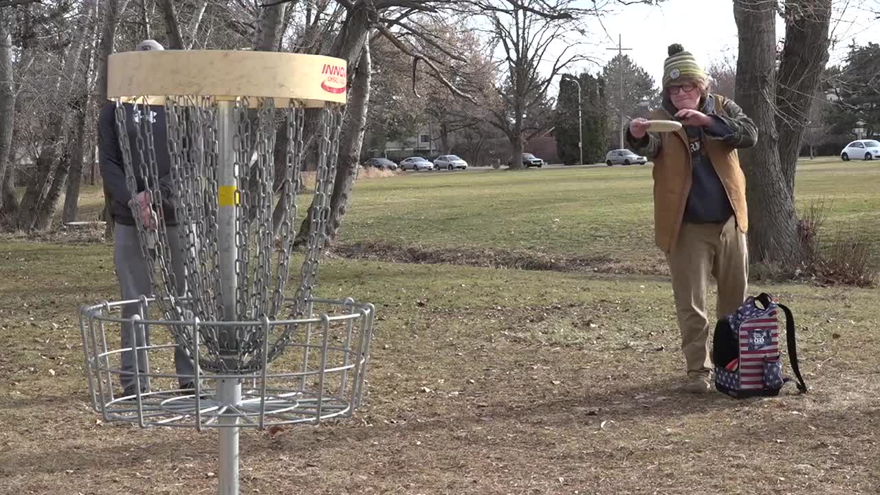 Disc golf provides cheap, social and safe entertainment during the pandemic