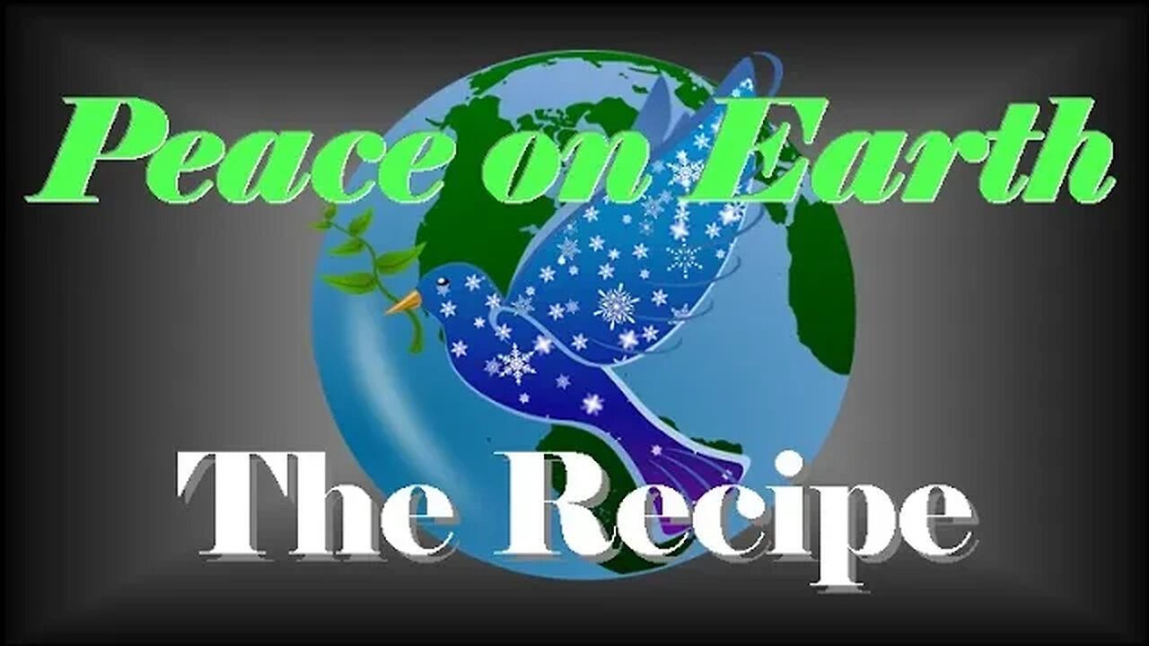 Can there be Peace on Earth? Absolutely! 😍🌍✌🙏💓🕊