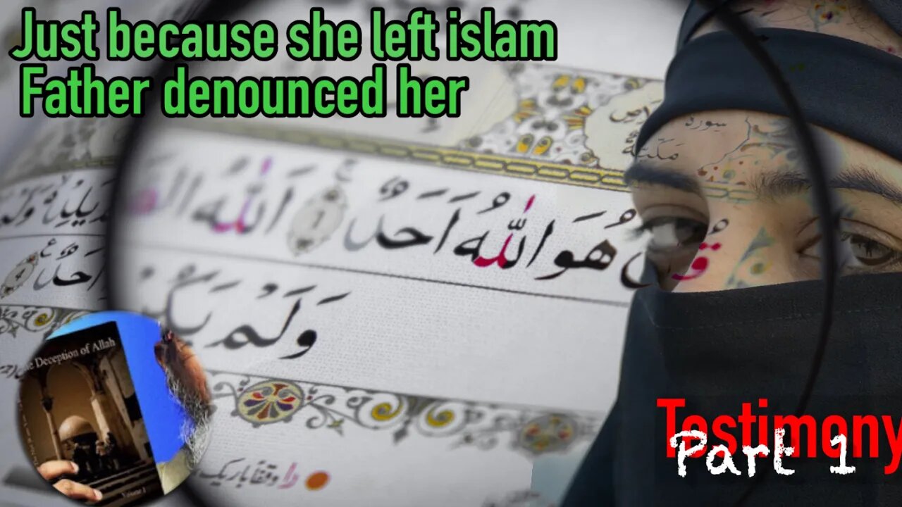 Just because she left islam, father denounced her part 1- testimony on Christian Prince channel