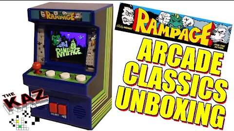 Rampage Arcade Classics Unboxing