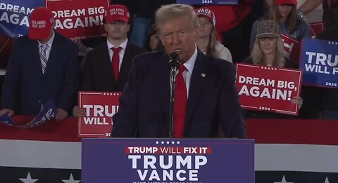 NASA WAS DEAD, ELON BROUGHT IT BACK! Trump Raleigh NC rally