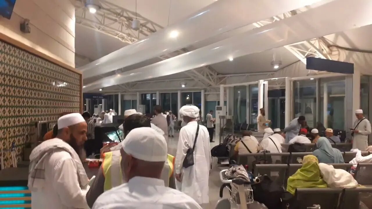 Waiting Area: Madina's Airport