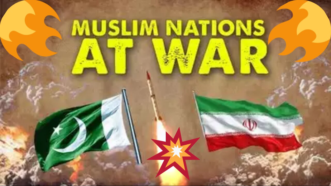 Two Muslim Nations At War. #news