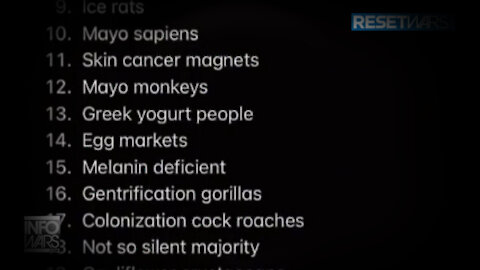 Liberals Release Hundreds Of New Racial Slurs For White People