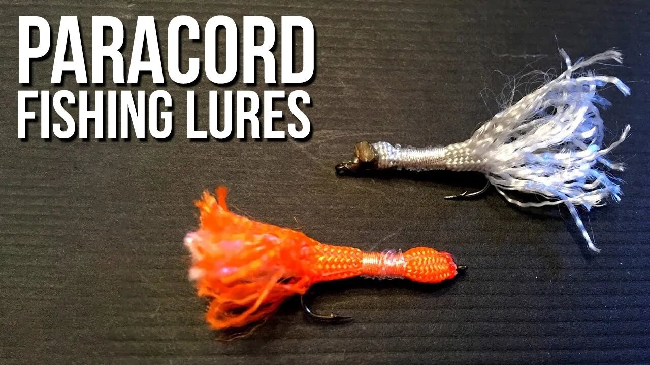 Paracord Fishing Lures - A DIY Project That Actually Catches Fish!