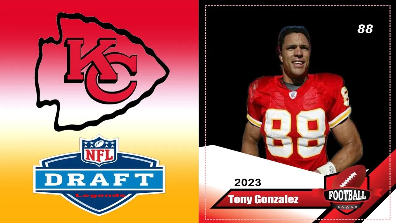 Madden 23 Legend Draft Pick Tony Gonzalez Creation