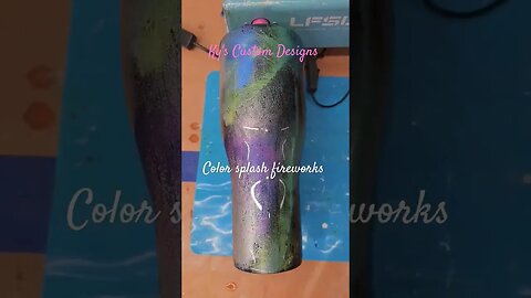 #graffiti #fire #colors #fireworks #stainlesssteel #customtumblers #custom