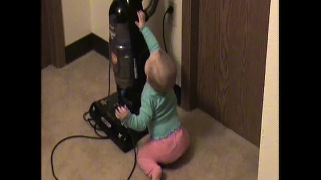 "Vac Attack: A Baby VS Vacuum Cleaner"