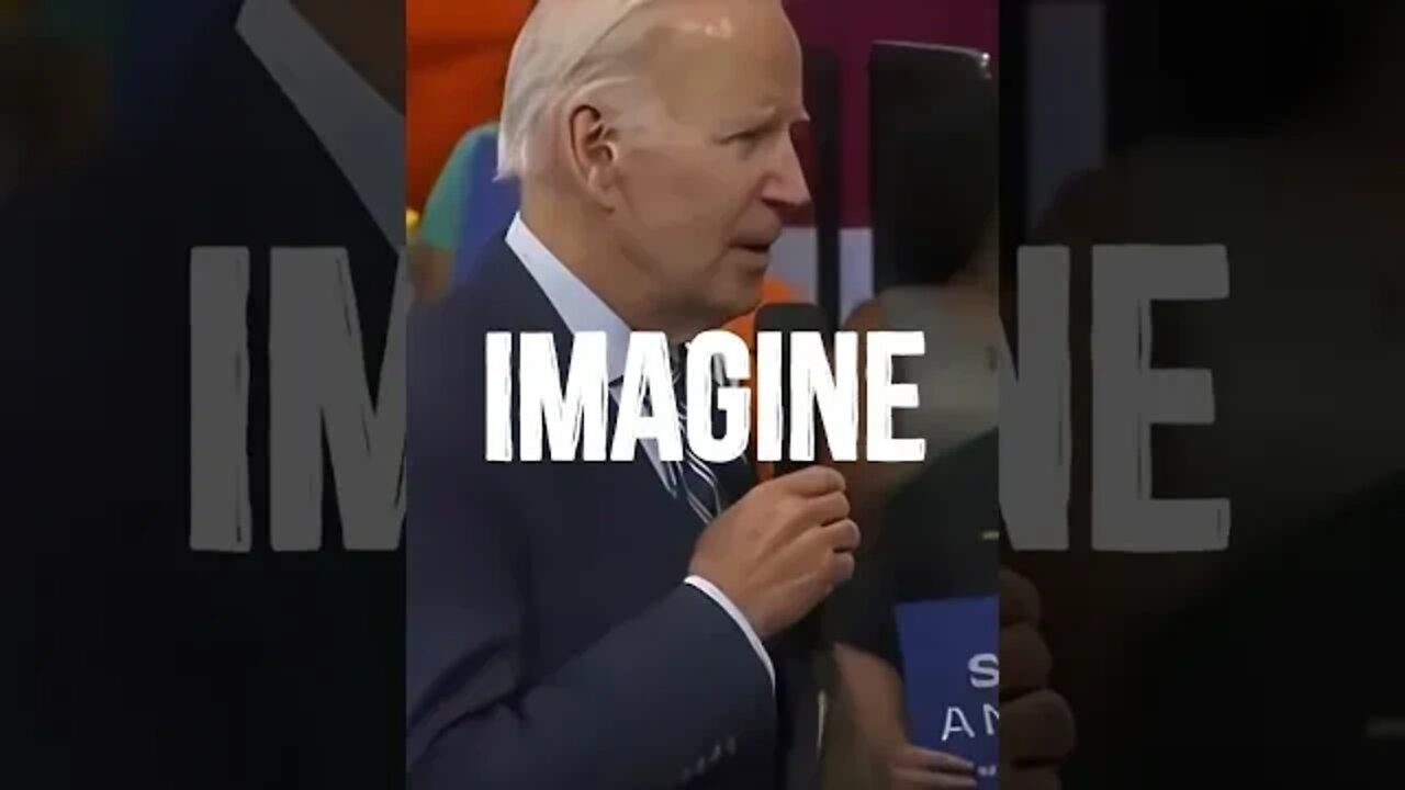 Biden, Imagine If You Turned On The Television In Washington D.C