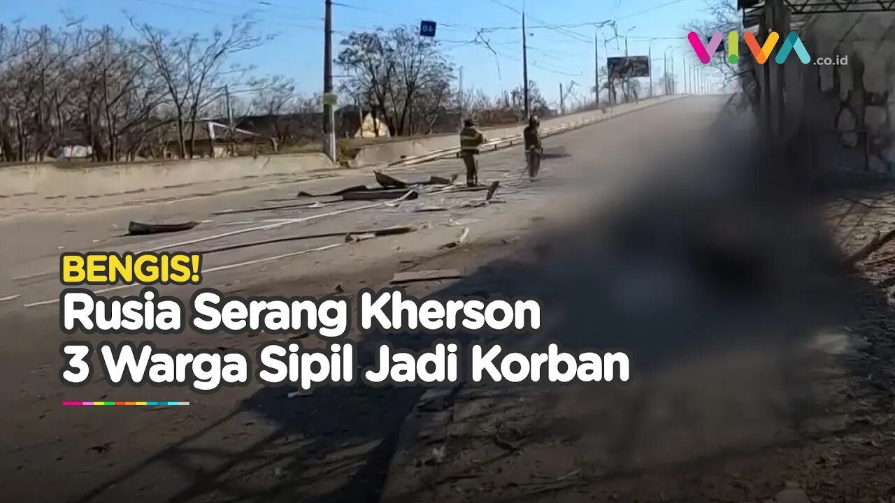 Kebengisan Rusia di Kherson, Sejumlah Mayat Kaku Tergeletak