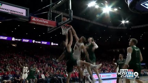 Arizona rallies in second half to beat Utah Valley 80-69