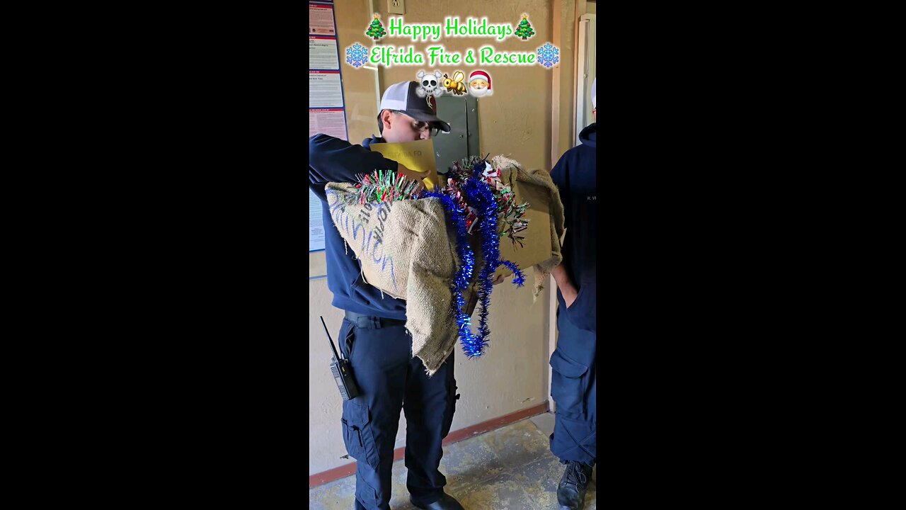 Happy Holidays Elfrida Fire and Rescue