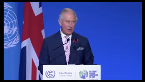 ⚫️COP26: Prince Charles Nefarious Agenda