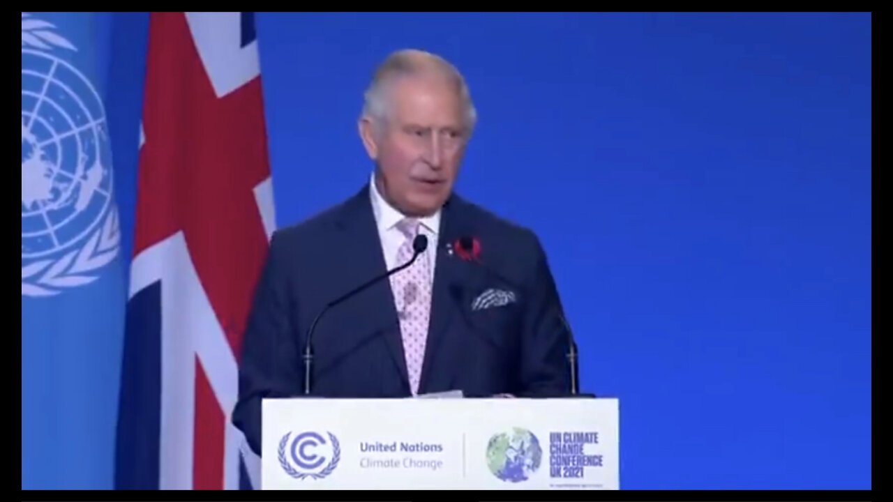 ⚫️COP26: Prince Charles Nefarious Agenda