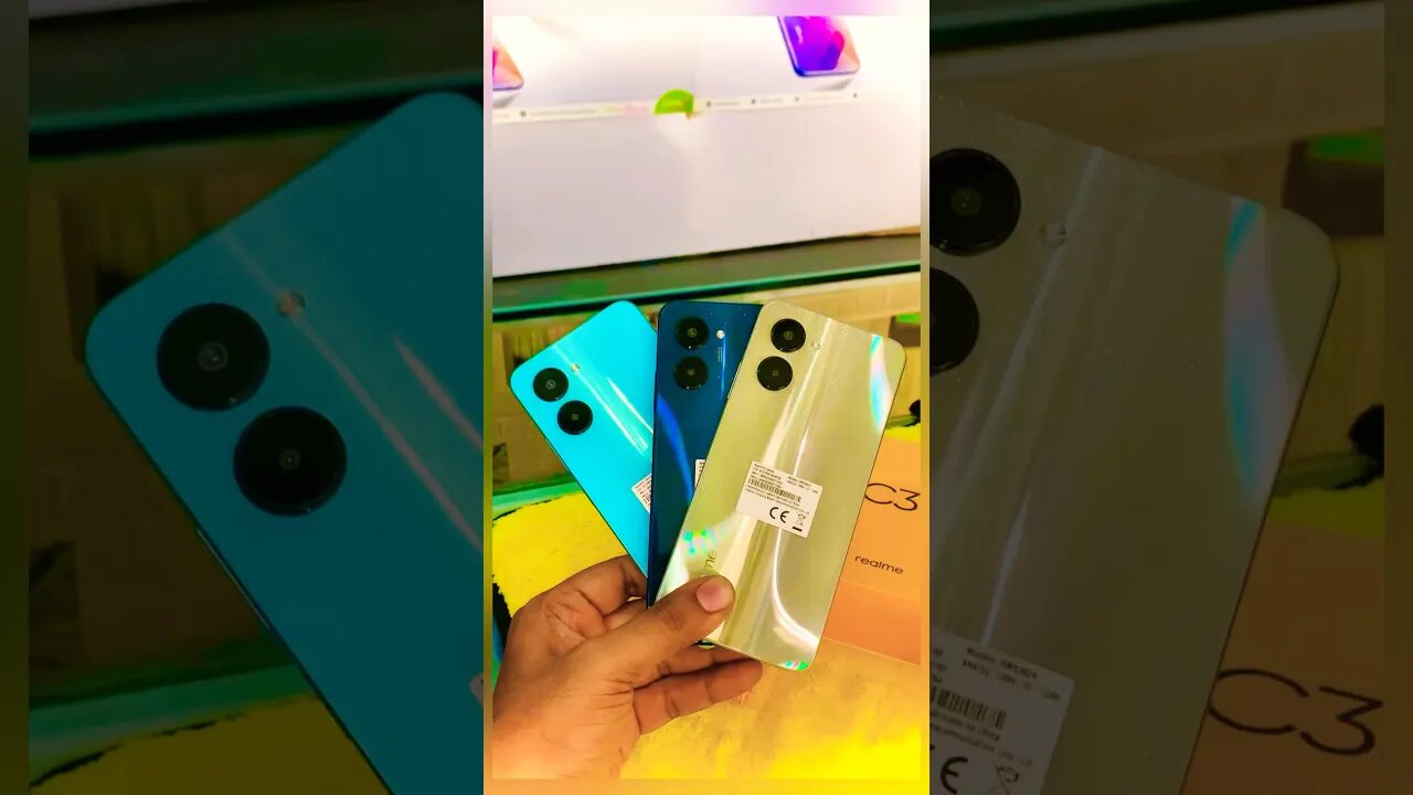 Realme C33 Color ❤❤❤❤ unboxing #shortvideo #shorts #short #shortvideo #youtubeshorts #viral #india