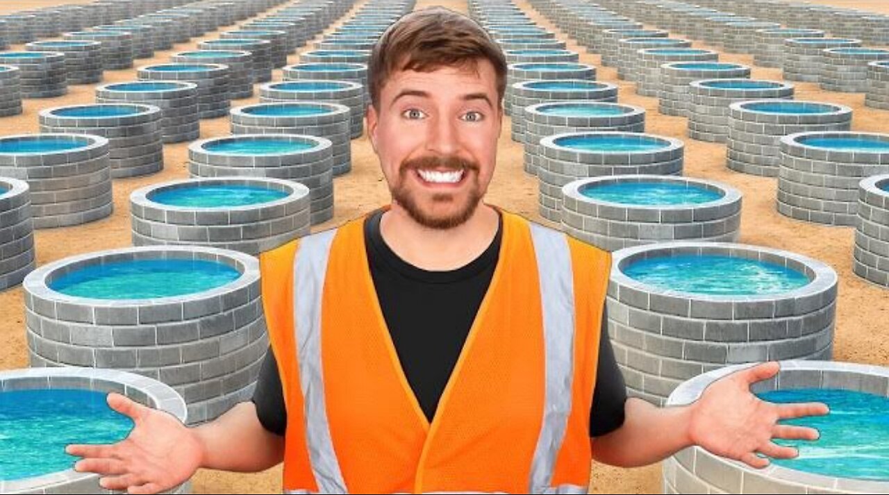 Mr Beast built 100 wells in Africa || Mr Beast new video ||